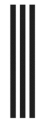 eliminar Detectar siguiente Las tres rayas negras paralelas en vertical de ADIDAS: falta de  distintividad – Hernández Martí Abogados